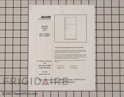 Parts Catalog 5995512513 Alternate Product View