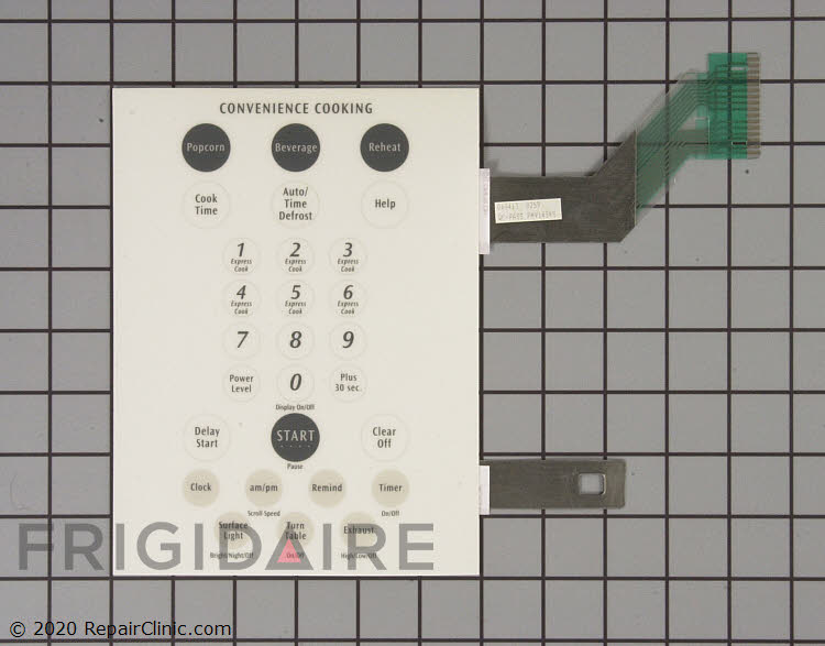 5304430282 Control Panel