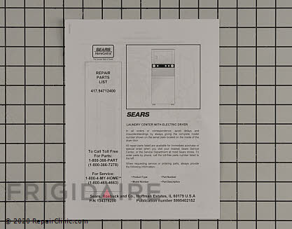 Parts Catalog 5995402152 Alternate Product View