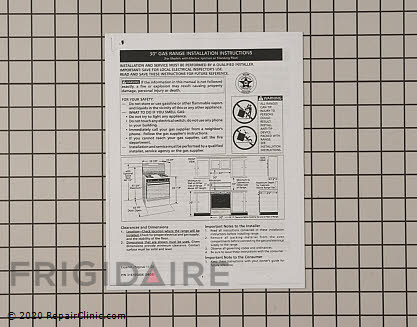 Installation Instructions 316105806 Alternate Product View