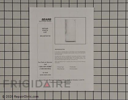 Parts Catalog 5995598546 Alternate Product View