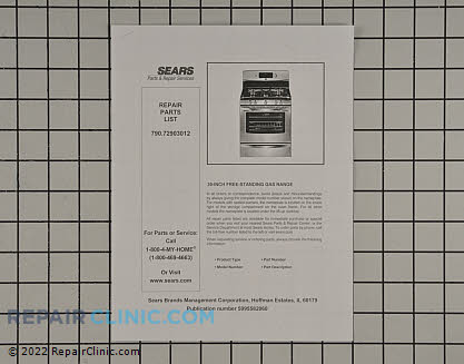 Parts Catalog 5995582060 Alternate Product View