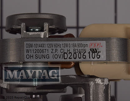 Convection Motor W11441001 Alternate Product View