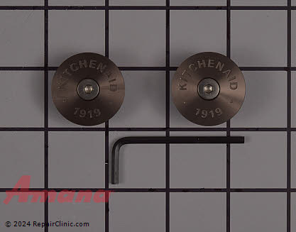 Handle End Cap W11368841BN Alternate Product View