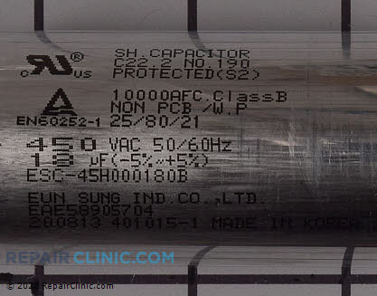 Capacitor EAE32501010 Alternate Product View