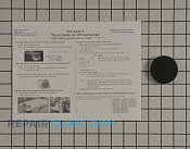 Surface Burner Cap - Part # 4960591 Mfg Part # MBE62284102