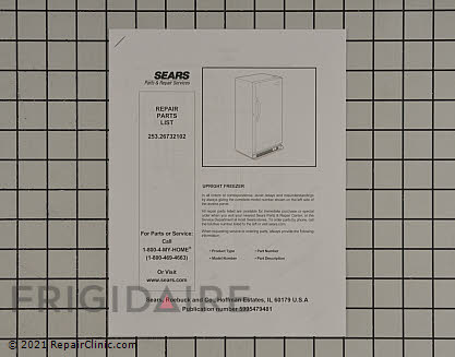List-repair parts 5995479481 Alternate Product View