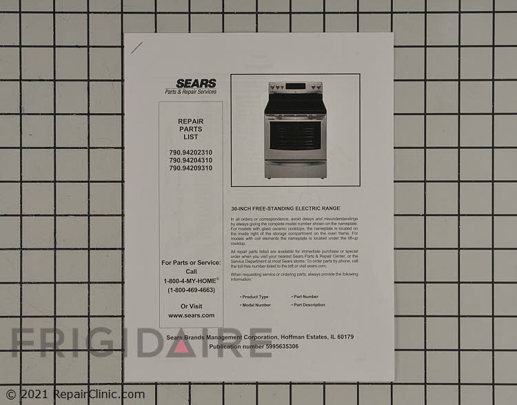 5995635306 Parts Catalog