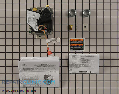 Repl gas valve kit 96311/157167/157168 221634 Alternate Product View