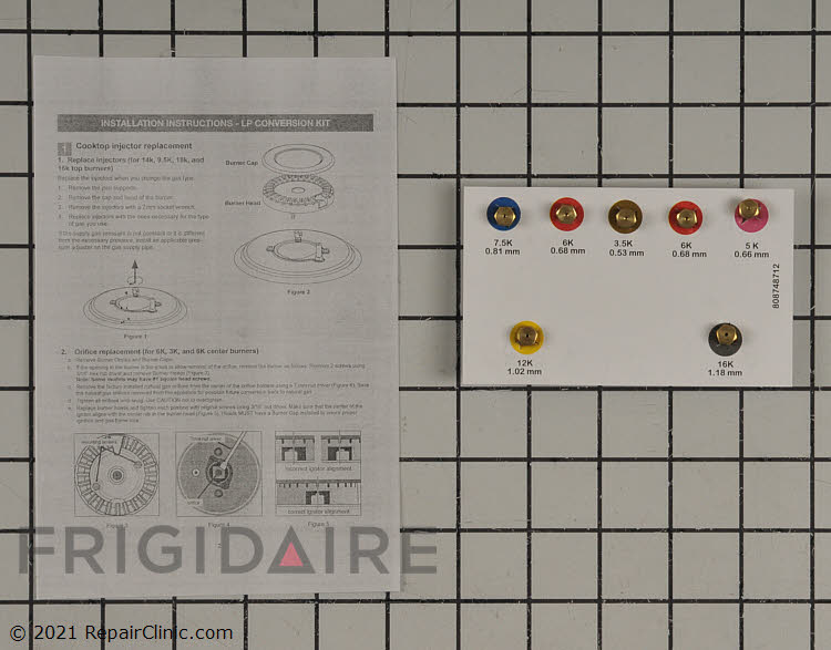 Conversion Kit 808695310 Frigidaire Appliance Parts