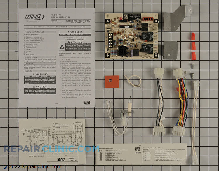 Furnace Control Board 19V36 Lennox Control Board Repair Clinic