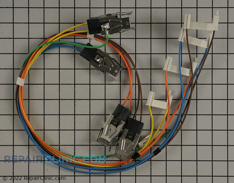 Range/Stove/Oven Element Receptacle and Wire Kit 5304516152 Fast