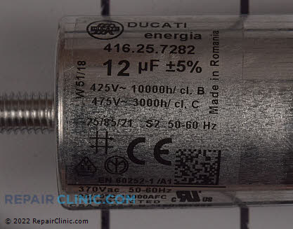 Run Capacitor WR62X10033 Alternate Product View