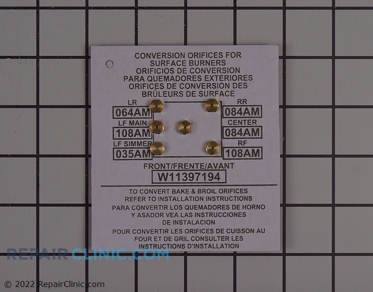 W11436985 Conversion Kit