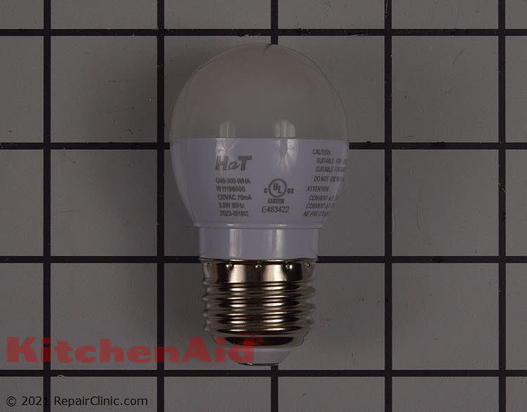 Light Bulb W11338583 KitchenAid Replacement Parts