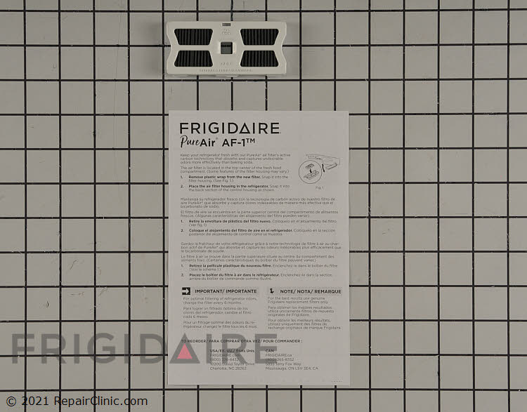 Smilefil 6 Pack AF-1 RAF-1 Replacement Refrigerator Air Filter Fits For Frigidaire FRGPAAF1 PureAir Air Filter AF-1, FRGPAAF1, RAF-1