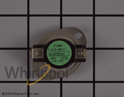 High Limit Thermostat W11676807 Alternate Product View