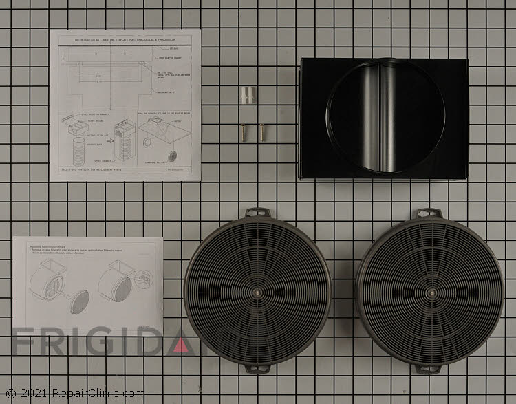 5304482232 Frigidaire Range Vent Hood Recirculating Vent Kit