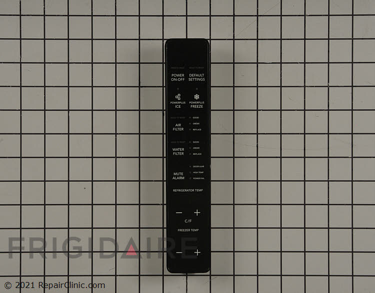 242048222 Frigidaire Refrigerator Touchpad and Control Panel