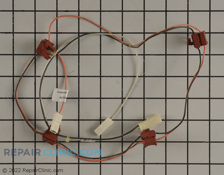 Range/Stove/Oven Spark Ignition Switch and Harness W10558556 Fast