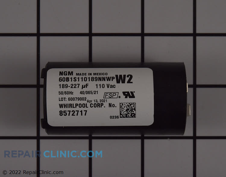 Start Capacitor WP8572717 Alternate Product View