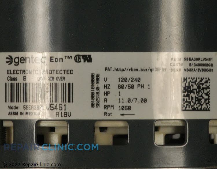 Blower Motor B13400908GBS Alternate Product View