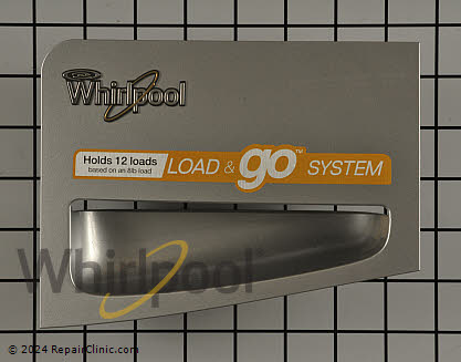 Dispenser Drawer Handle W10784646 Alternate Product View