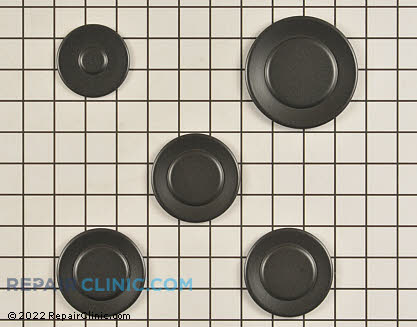 Surface Burner Cap WPW10300345 Alternate Product View
