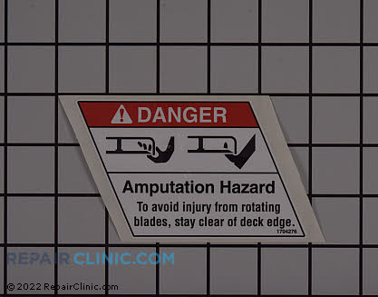 Decal-danger do not p 1704276SM Alternate Product View