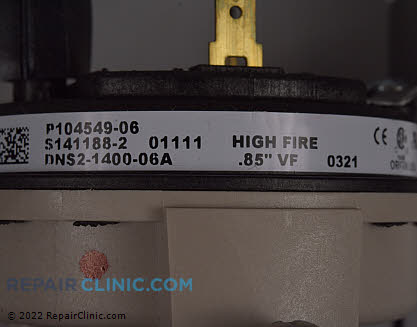 Pressure Switch 14A48 Alternate Product View