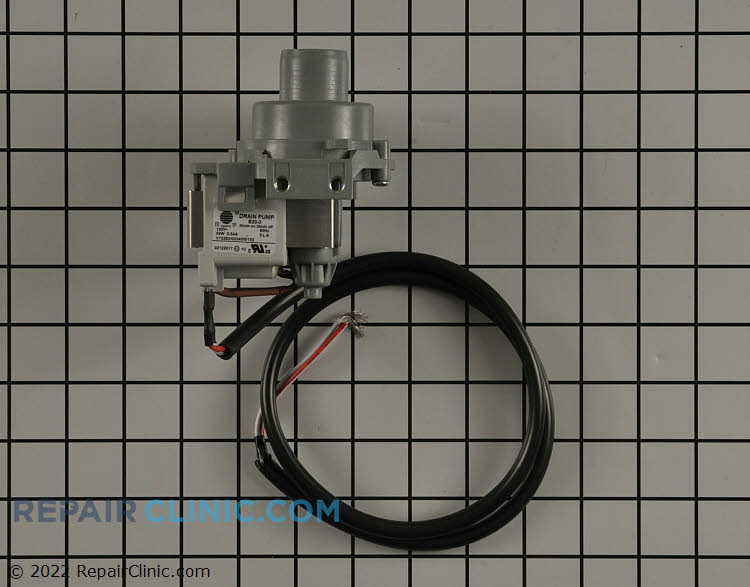 SPARES2GO Drain Pump with Filter & Housing for Haier Washing Machine 