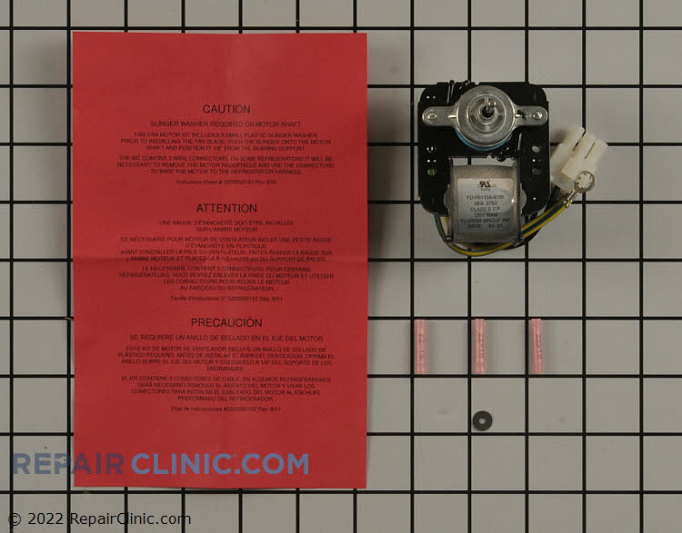 5300158289 Evaporator Fan Motor