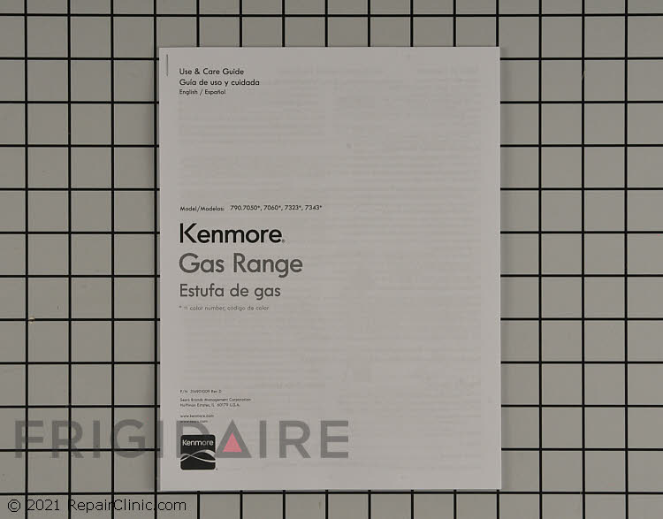 316901009 Owner's Manual