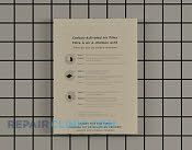 Air Filter - Part # 1381501 Mfg Part # EAFCBF