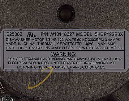 Circulation Pump Motor 6-919922 Alternate Product View