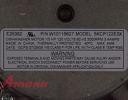 Circulation Pump Motor 6-919922 Alternate Product View