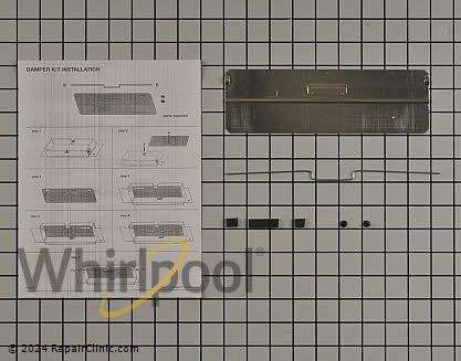 Air Baffle W10398259 Alternate Product View