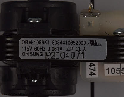 Evaporator Fan Motor W10315091 Alternate Product View