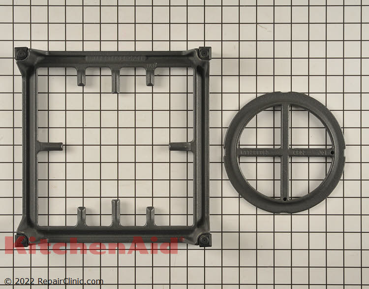 Burner Grate W11380124 | KitchenAid Replacement Parts