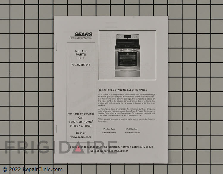5995602421 Parts Catalog
