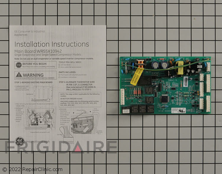 WR55X10942C Refrigerator Control Board