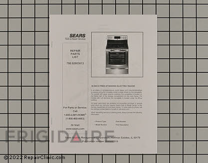 Parts Catalog 5995587515 Alternate Product View