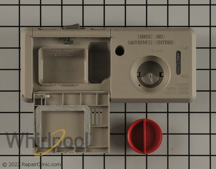 Detergent Dispenser WPW10428213 Whirlpool Replacement Parts