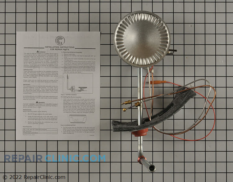 Water Heater Gas Burner 9003546005 Fast Shipping Repair Clinic
