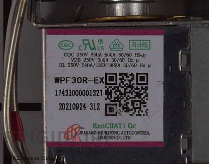 Temperature Control Thermostat 5304512843 Alternate Product View
