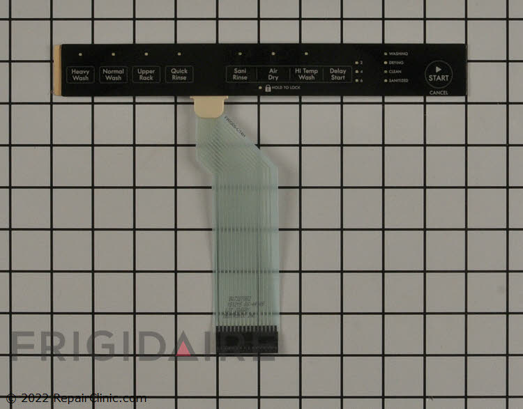 807327902 Frigidaire Dishwasher Touchpad