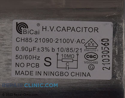 Capaciter-hv 00617248 Alternate Product View
