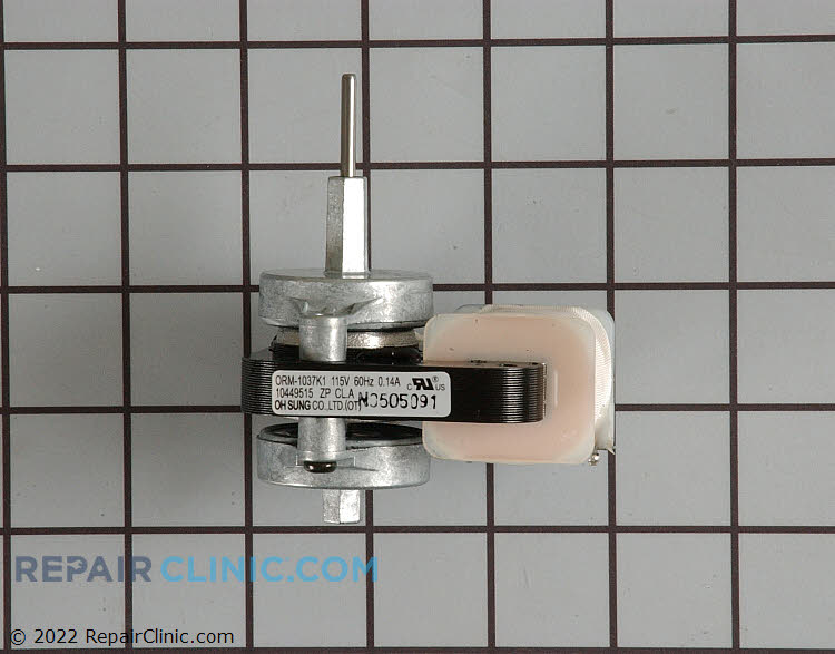WPW10128551 Evaporator Fan Motor