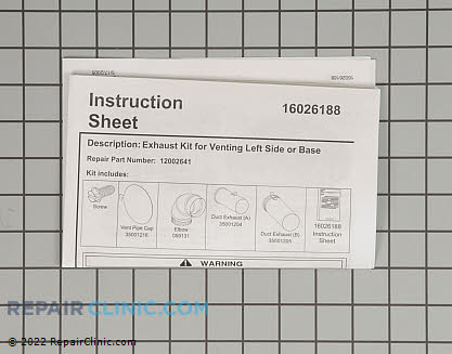 Side Venting Kit 12002641 Alternate Product View