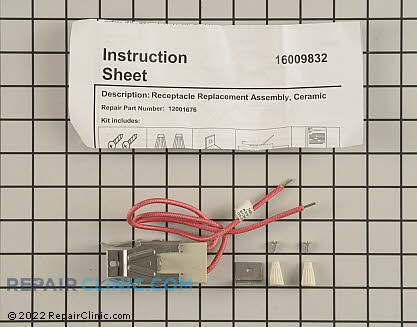 Element Receptacle and Wire Kit 12001676 Alternate Product View
